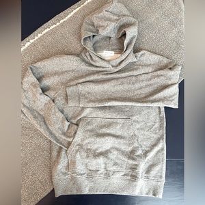 Grey John Elliott raglan hoodie - size 1 (like small)
